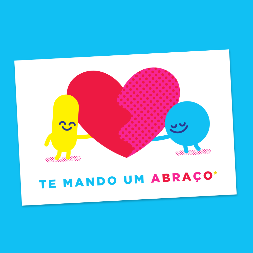Postcards do Amor (Set of 2)